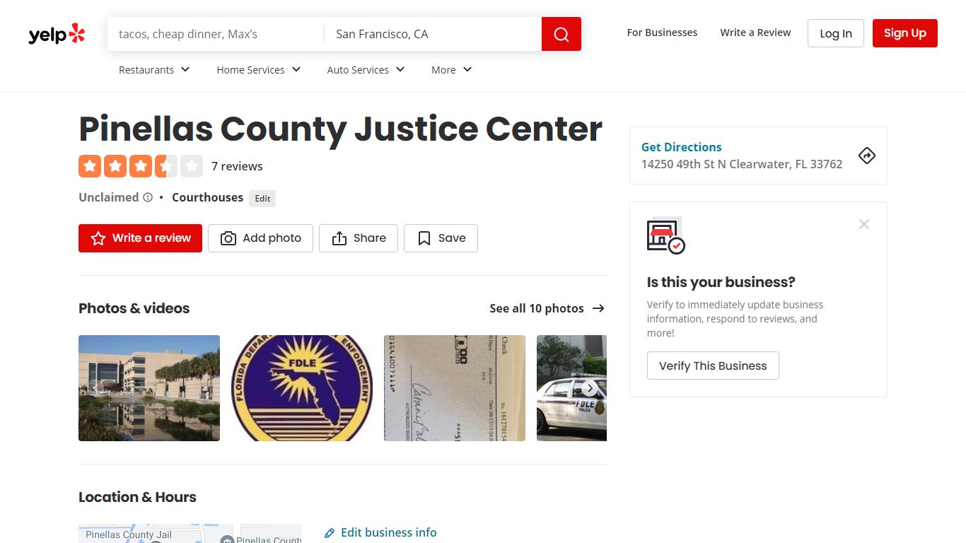 Pinellas County Justice Center - Clearwater, FL